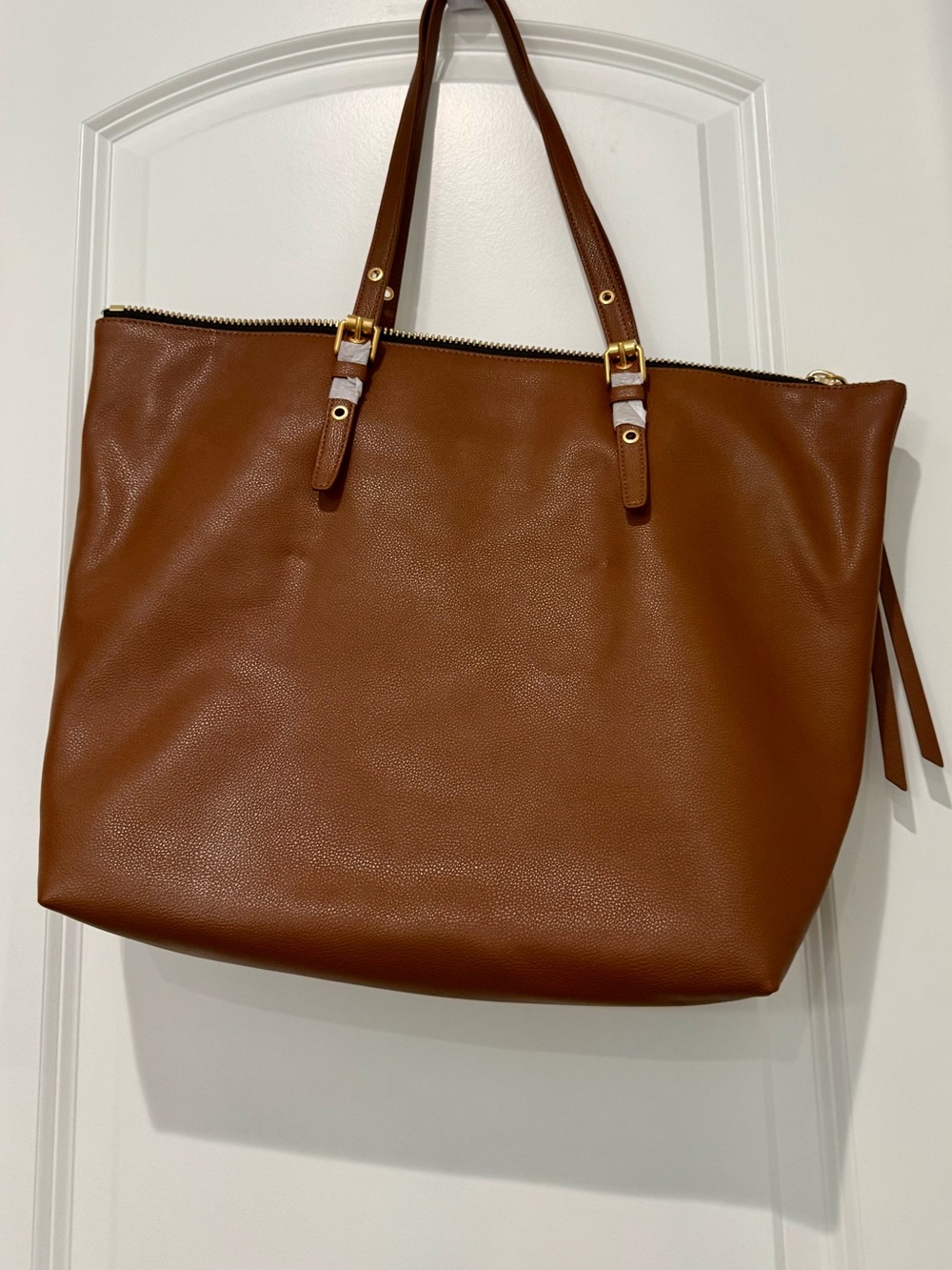 Rebecca Minkoff Cognac Leather Tote Bag